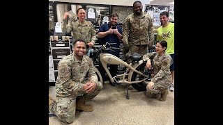 Flying Tiger Destroyer E bike to Salute the US Army [upl. by Eitra]