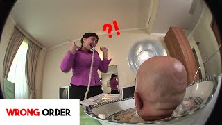 Terrifying Hotel Prank Severed Head Served in Room Service 🛎😱🤣prank ClassicPrank [upl. by Angeline104]