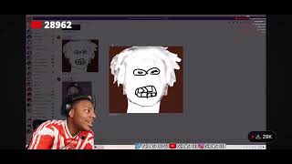 IShowSpeed reacts to fanart 😂 Part 3 [upl. by Deadman]