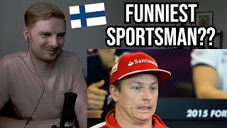 Reaction To 15 Classic Kimi Räikkönen Moments [upl. by Ahsiemat941]