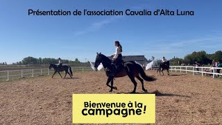 Présentation de lassociation Cavalia d’Alta Luna [upl. by Mcclees]