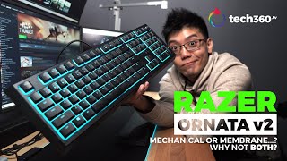 Razer Ornata v2 Keyboard Review Mechanical vs Membrane… Or Both [upl. by Toth]