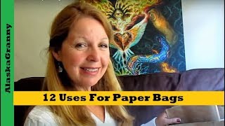 12 Uses For Paper Bags House and Garden Tips Tricks Hacks [upl. by Yemarej779]