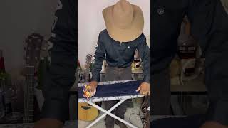 The Sounds Of Starching Jeans cowboy fashion style asmr [upl. by Bevers]