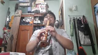 Naruto main theme shakuhachi cover [upl. by Uliram]