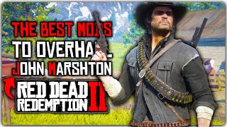 The BEST RDR2 Mods To Overhaul John Marshton  Red Dead Redemption 2 [upl. by Ahsiakal]