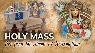 Holy Mass Live from Walsingham  6th November 2024 [upl. by Ticon567]