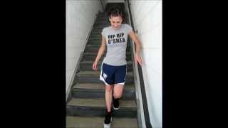 Jen Physio  Stairs no assistive device [upl. by Abelard]