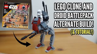 8 ways to UPGRADE the CLONES VS DROIDS BATTLE PACK  LEGO 75372 [upl. by Langille181]