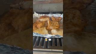 What’s better than tripletail fishing Mesquite grilled tripletail food shorts cooking fish [upl. by Charley]