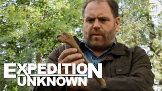 What Does Josh Gates Discover at this Hidden Grave in Poland  Expedition Unknown  Discovery [upl. by Nycila893]