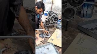 How to open a engine timing seal diesel mechanic service truckmechanic service [upl. by Ertnom]