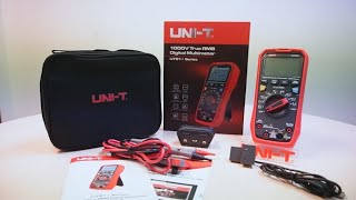 UNBOX  UNIT UT61E Multimeter True RMS สำหรับงานวิศวกรรมอิเล็กทรอนิกส์ ระดับช่างชำนาญการ [upl. by Holds]