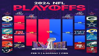 NFL Playoff Predictions 202324 [upl. by Westbrooke]