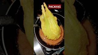 PACAYAS FORRADAS CON HUEVO [upl. by Obla]