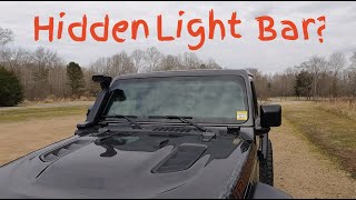 Quadratec Stealth Light Bar for the Jeep JL and JT [upl. by Harhay681]