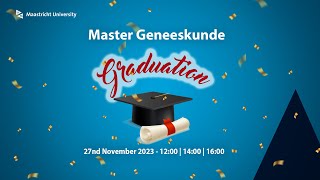 Diploma uitreiking Master Geneeskunde [upl. by Anitirhc502]