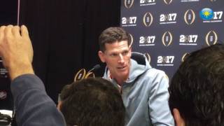 Clemson media day defensive coordinator Brent Venables [upl. by Ennadroj]