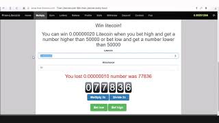 FreeLitecoin BEST strategy in Multiply Litecoin [upl. by Daveta29]