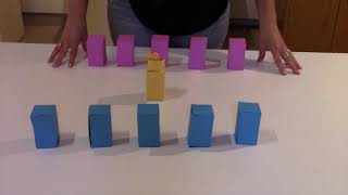 Tabletop Kubb Game Tutorial [upl. by Annahtur]