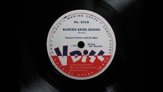 BLINTZES BAGEL BOOGIE by Peanuts Hucko on V Disc 825 1948 [upl. by Adnwahs]