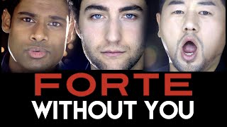 Without You  David Guetta  Usher  ForteTenors Opera Cover [upl. by Noletta]