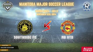 November 13th WSF Div 3 Southside FC vs MB UTD [upl. by Nyroc]