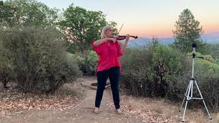 La Romanesca F SorOnline Busking Solo Violin [upl. by Ilrebmyk]