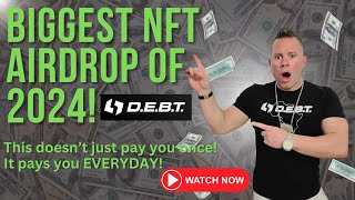 How to Stake DEBT Tokens for NFT AIRDROPS 🔥 🤑 🚀 [upl. by Anned]