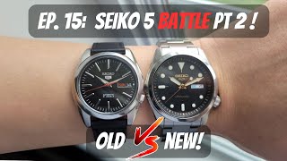 Seiko 5 BATTLE part 2 OLD vs NEW which one should you get [upl. by Alexi260]