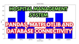 Hospital Management System Using Python Class 12th Project [upl. by Llednahs998]