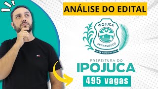 CONCURSO IPOJUCA  ANÁLISE DO EDTIAL [upl. by Olethea792]