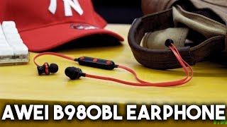 Awei B980BL Bluetooth Sports Magnetic Earphone [upl. by Nicky]