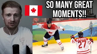 Reaction To Best Team Canada Hockey Goals [upl. by Gurevich119]