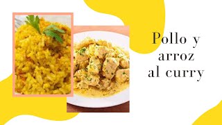 Pollo y arroz al curry [upl. by Akemehc]