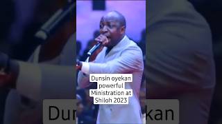 Dunsin oyekan Ministration at Shiloh 2023 shiloh2023 [upl. by Hairahcaz340]