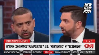 CNN bans proTrump commentator for ‘beeper’ joke aimed at Muslim journalist Mehdi Hasan [upl. by Hullda934]