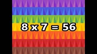 The 8 Times Table Song Multiplying by 8  Silly School Songs [upl. by Ocsecnarf]