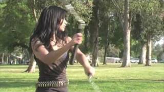 Anna Ranoso Nunchucks Newer vid linked in info [upl. by Claudio]