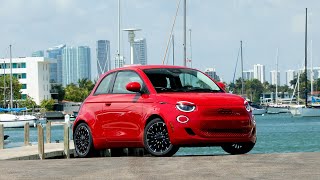 2024 Fiat 500e RED Running Footage [upl. by Atirac]