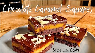 Suzies Chocolate Caramel Squares [upl. by Kcirrej]