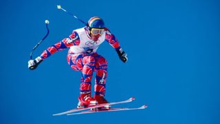 JeanLuc Cretier Olympic downhill gold Nagano 1998 [upl. by Ybocaj424]