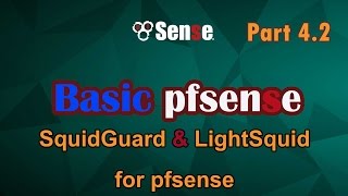 ฺBasic Pfsense Part42  ใช้งาน SquidGuard LightSquid [upl. by Thurstan741]