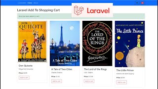 Laravel 10 Add To Shopping Cart [upl. by Ruthe307]