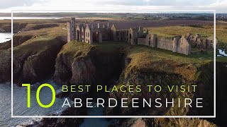 10 of the Best Places to Visit Aberdeenshire Scotland  Lots of Castles [upl. by Einreb]