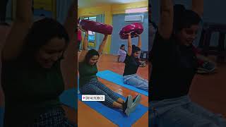 Gym Ball And Tyre WorkoutSM Aerobics zumba gymballtyreworkoutweightloss aerobics exercise [upl. by Netsirhc]