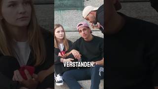 Sagt er die Wahrheit prank streetcomedy viral [upl. by Yartnoed]