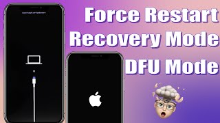 Force Restart iPhoneEnter iPhone Recovery ModeDFU mode4 Free Ways [upl. by Sofko]