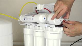 How To Replace Your Reverse Osmosis Filters and Membrane  APEC Water Installation Part 6 [upl. by Ulises]