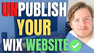 How to Unpublish Wix Website 2021 [upl. by Kerin86]